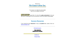 Desktop Screenshot of mcginnovation.com